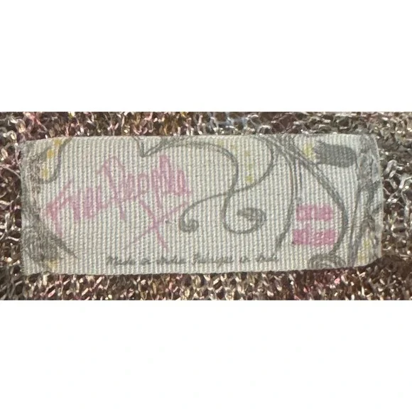 Free People Long Zigzag Knit Maxi Kimono Kaftan Cardigan Cover Up - Picture 2 of 6